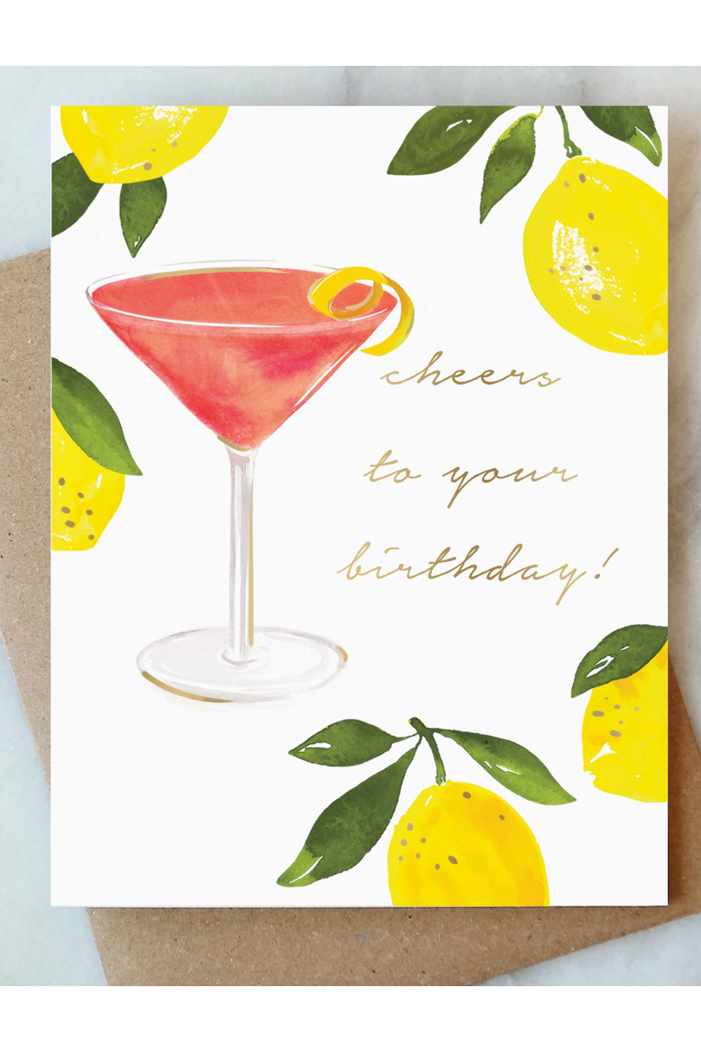 AJD Birthday Card - Cosmopolitan