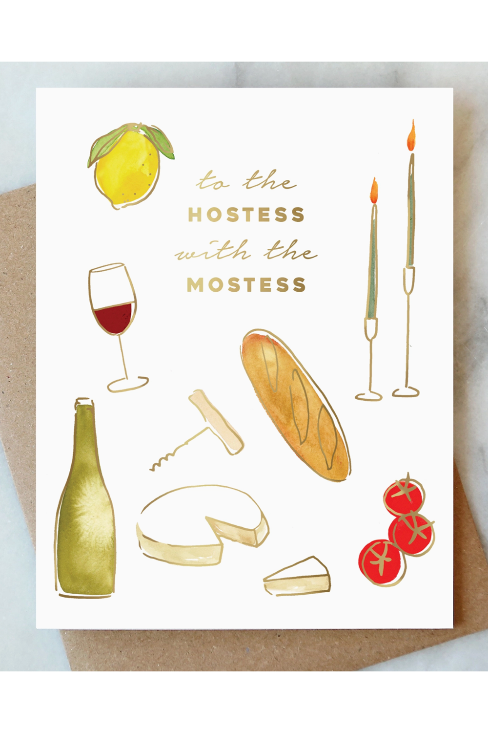 AJD Thank You Card - Hostess