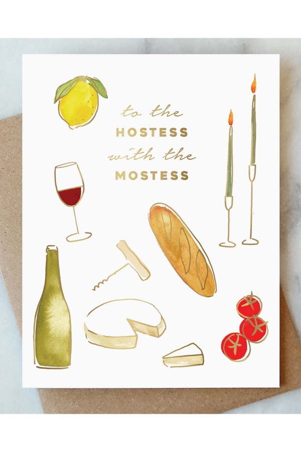 AJD Thank You Card - Hostess