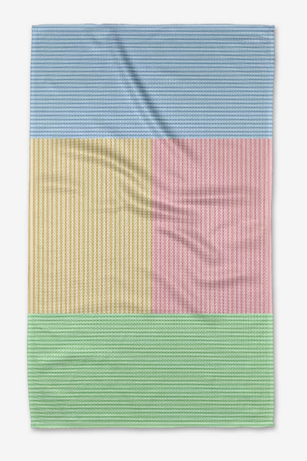 Geometry Kitchen Tea Towel - Mr. Fun Stripes