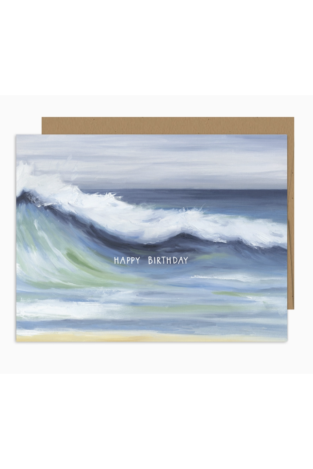 JFS Birthday Card - Ocean Waves