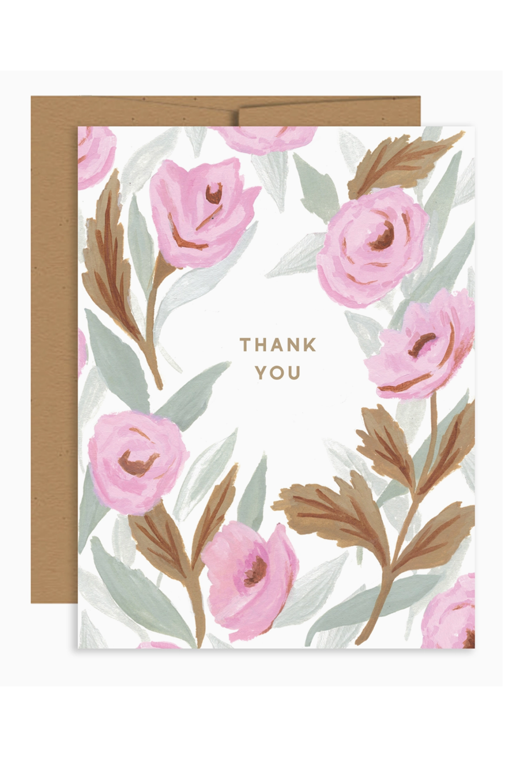 JFS Thank You Card - Rose