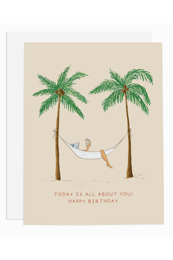 RMS Birthday Card - Hammock