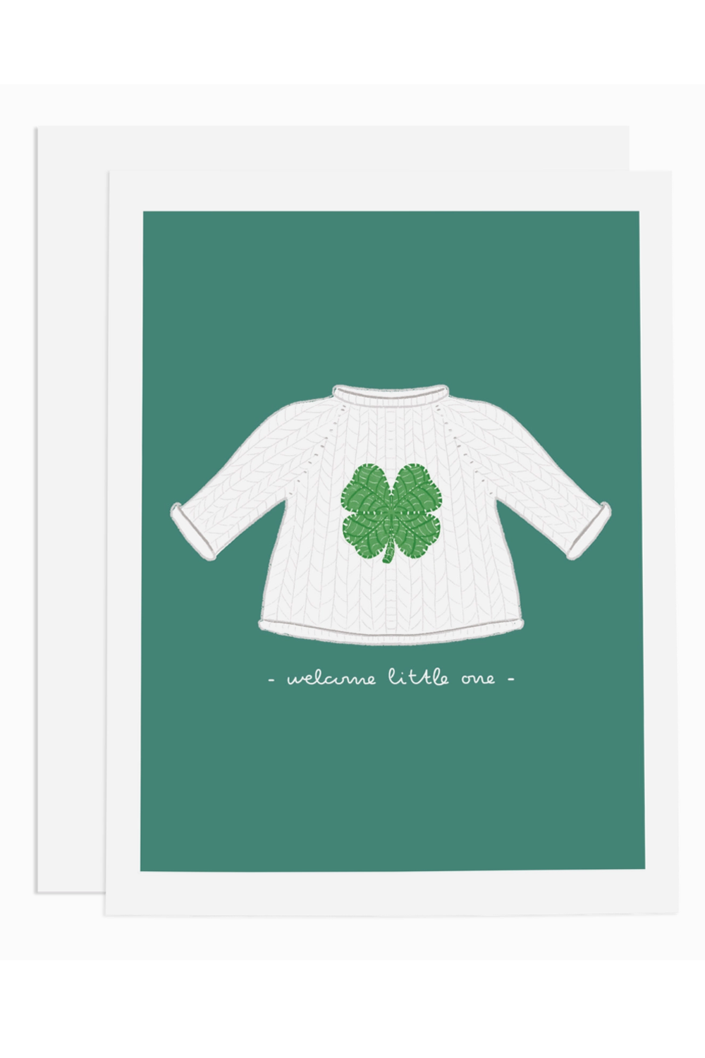 RMS Baby Card - Lucky Sweater