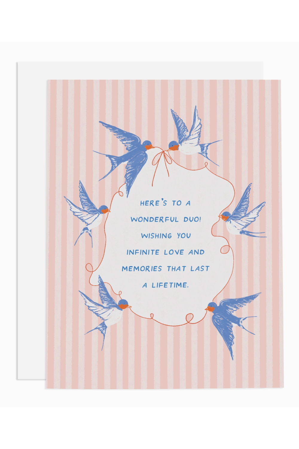 RMS Wedding Card - Swallows