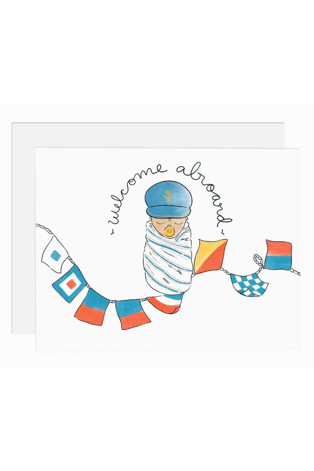 RMS Baby Card - Welcome Aboard