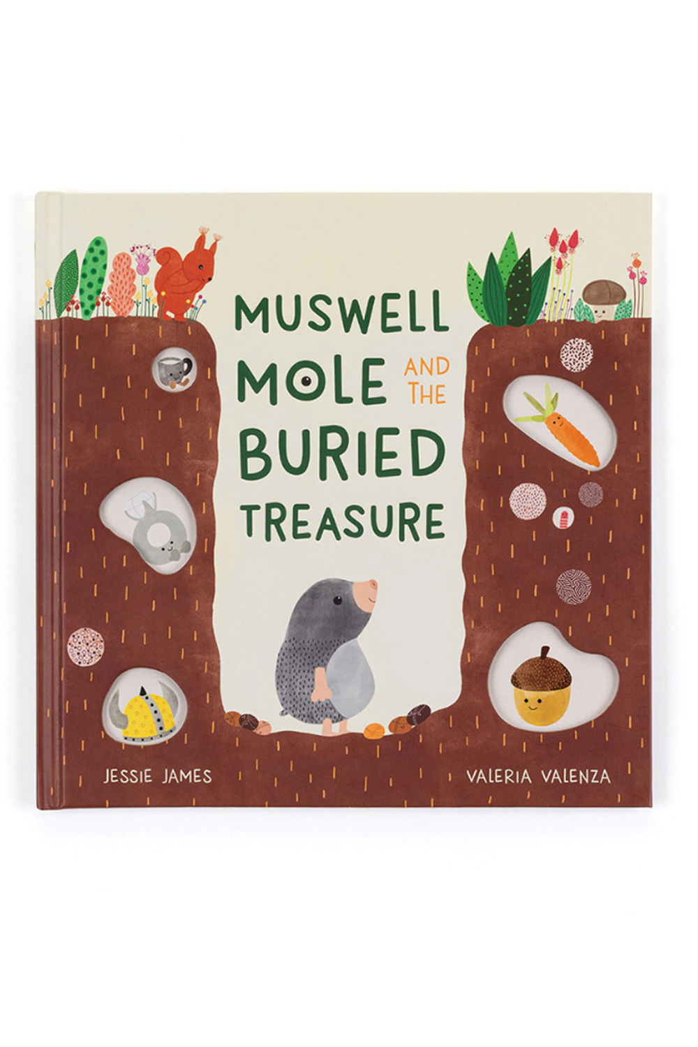 JELLYCAT Muswell Mole and the Buried Treasure Book