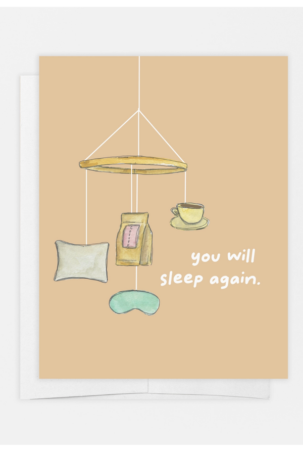 EO Baby Card - Sleep Again Mobile
