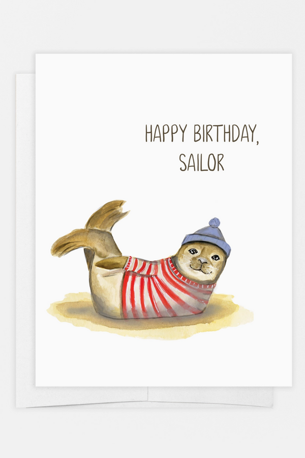 EO Birthday Card - Sailor