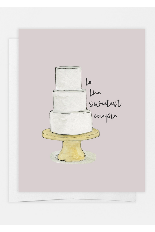 EO Wedding Card - Cake