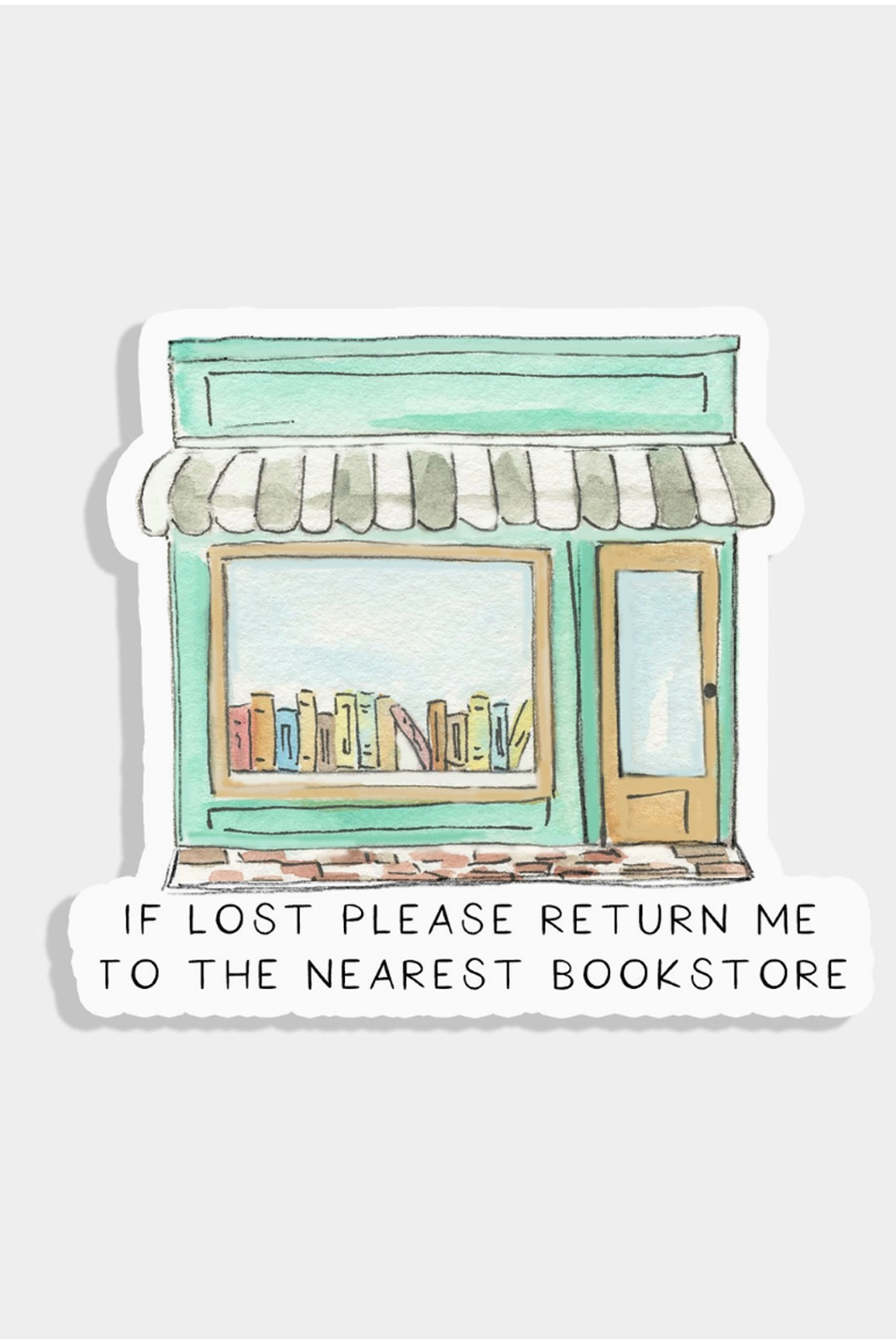 Trendy Sticker - Bookstore