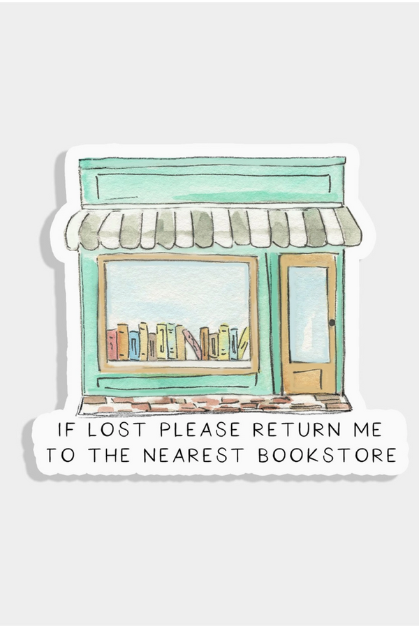 Trendy Sticker - Bookstore