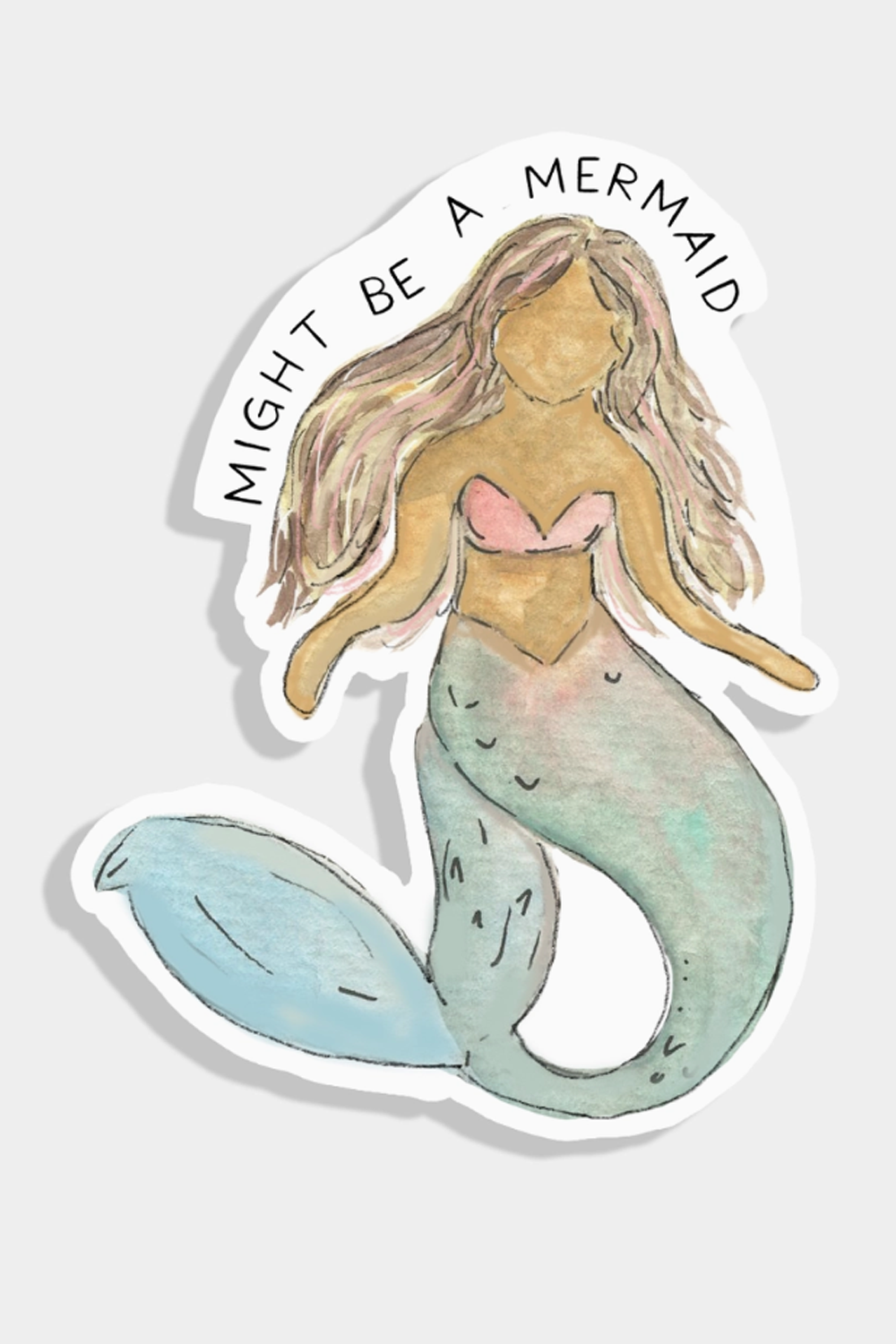 Trendy Sticker - Mermaid