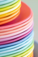 Rainbow Salad Plate
