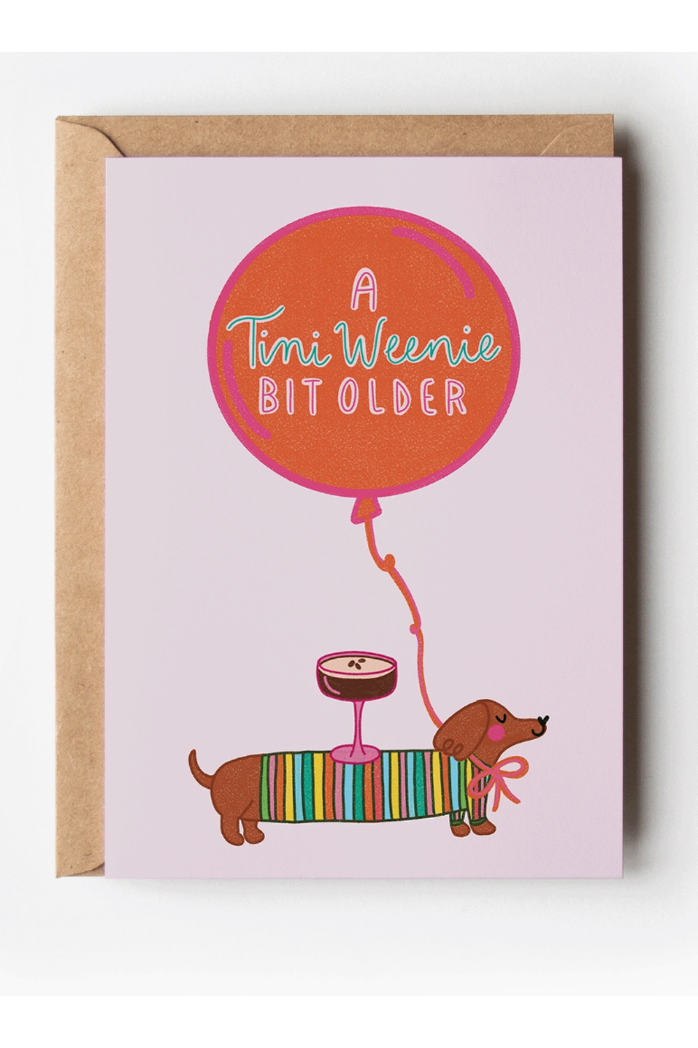 TSS Birthday Card - Tini Weenie Bit Older