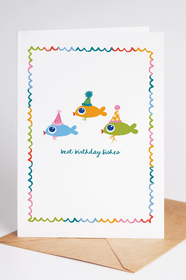 TSS Birthday Card - Birthday Fishes