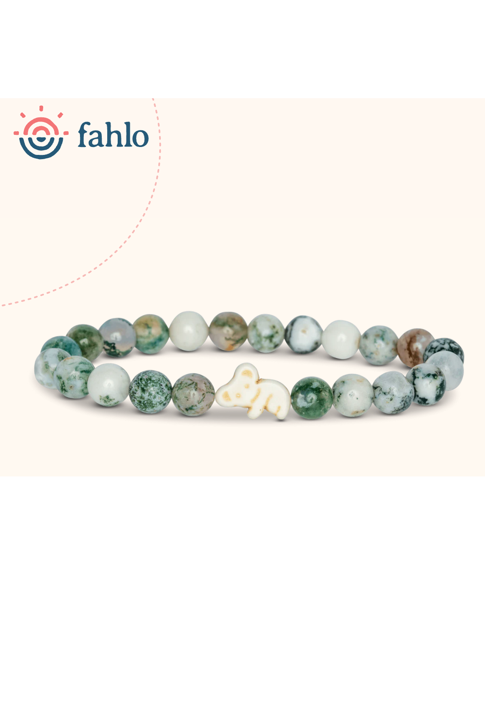 Fahlo Lounge Bracelet - Eucalyptus Green