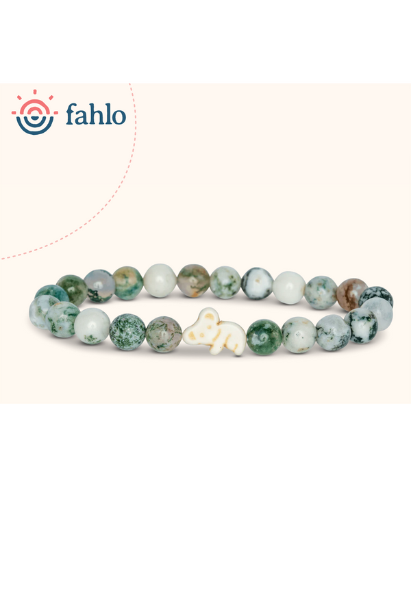 Fahlo Lounge Bracelet - Eucalyptus Green