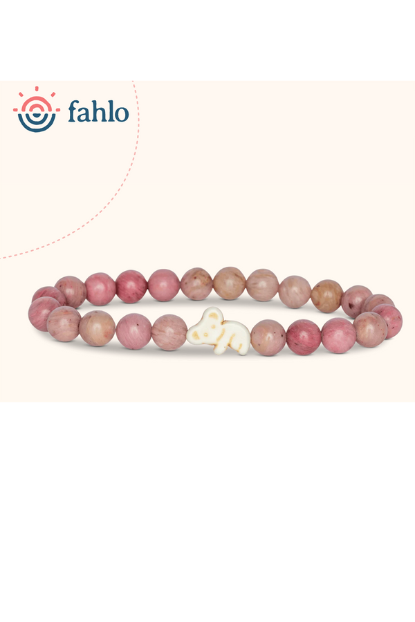 Fahlo Lounge Bracelet - Wildflower Pink