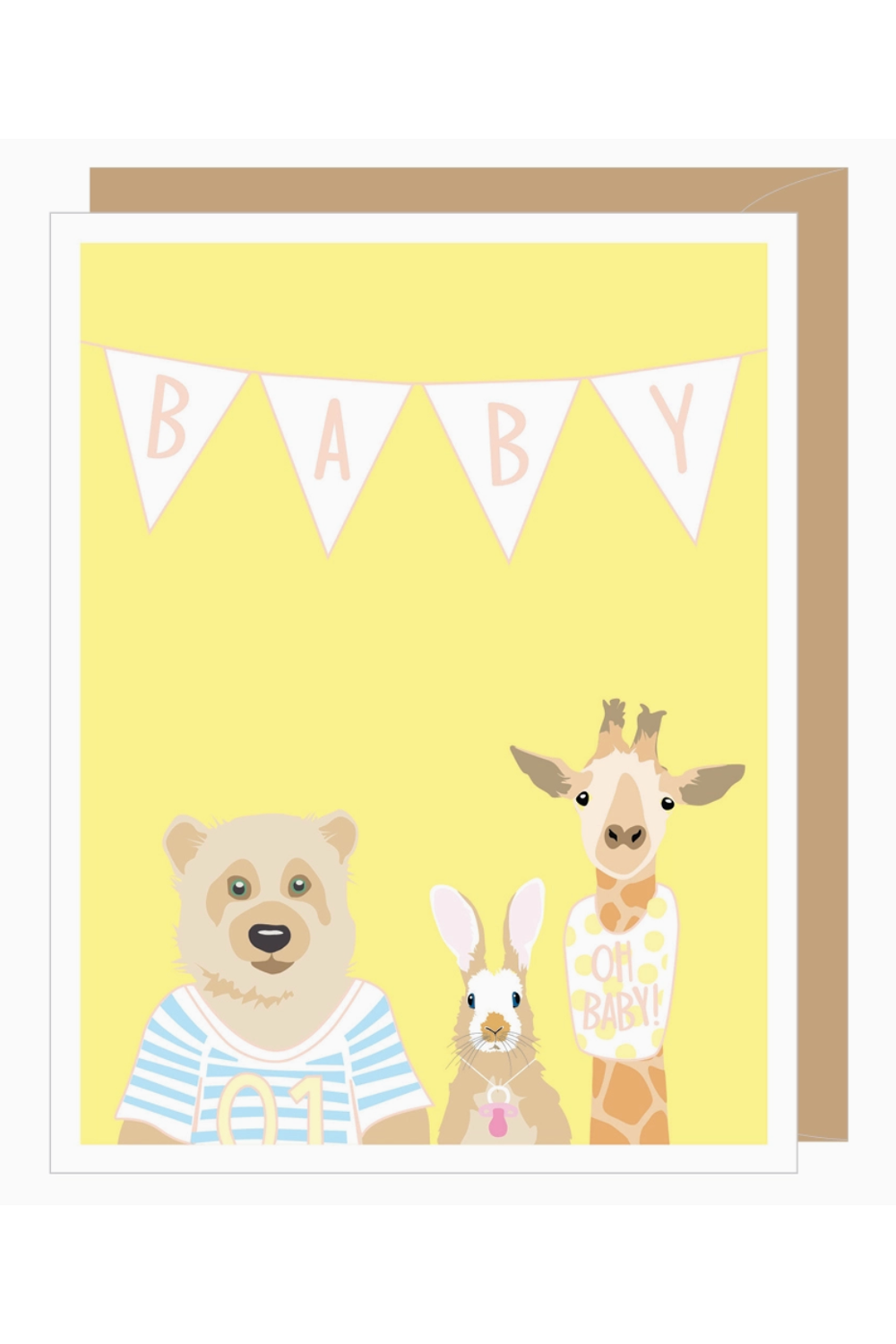 Apt Baby Card - Animals