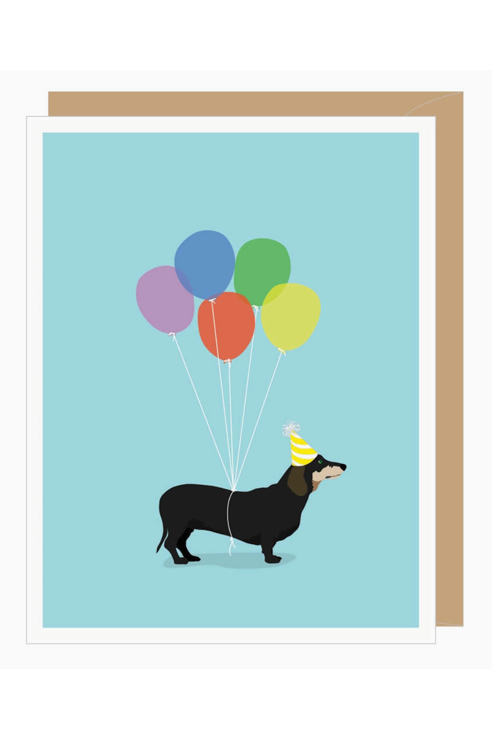 Apt Birthday Card - Dachshund