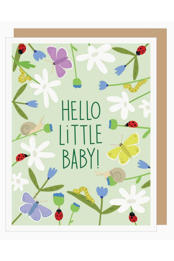 Apt Baby Card - Lady Bug