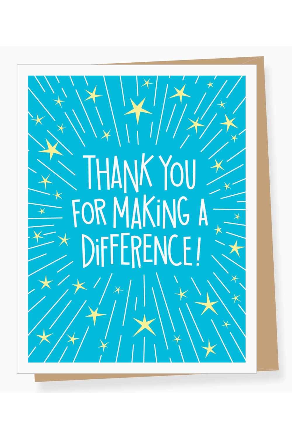 Apt Thank You Card - Making a Difference