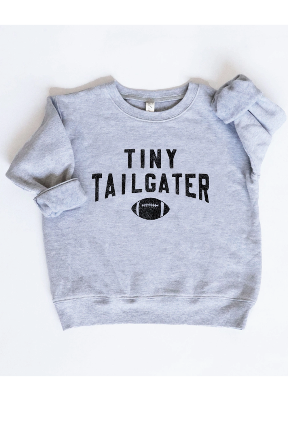 OC Toddler Sweatshirt - Tiny Tailgater Grey