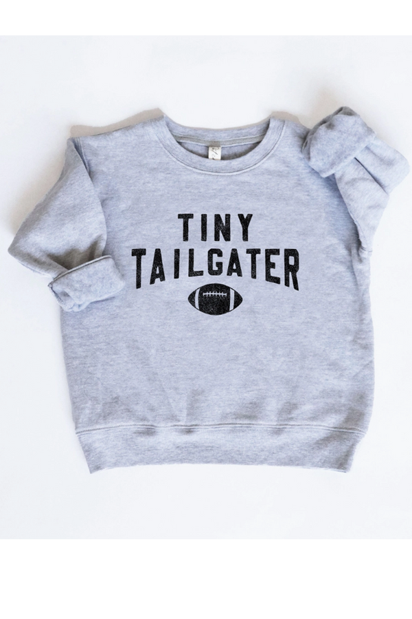 OC Toddler Sweatshirt - Tiny Tailgater Grey