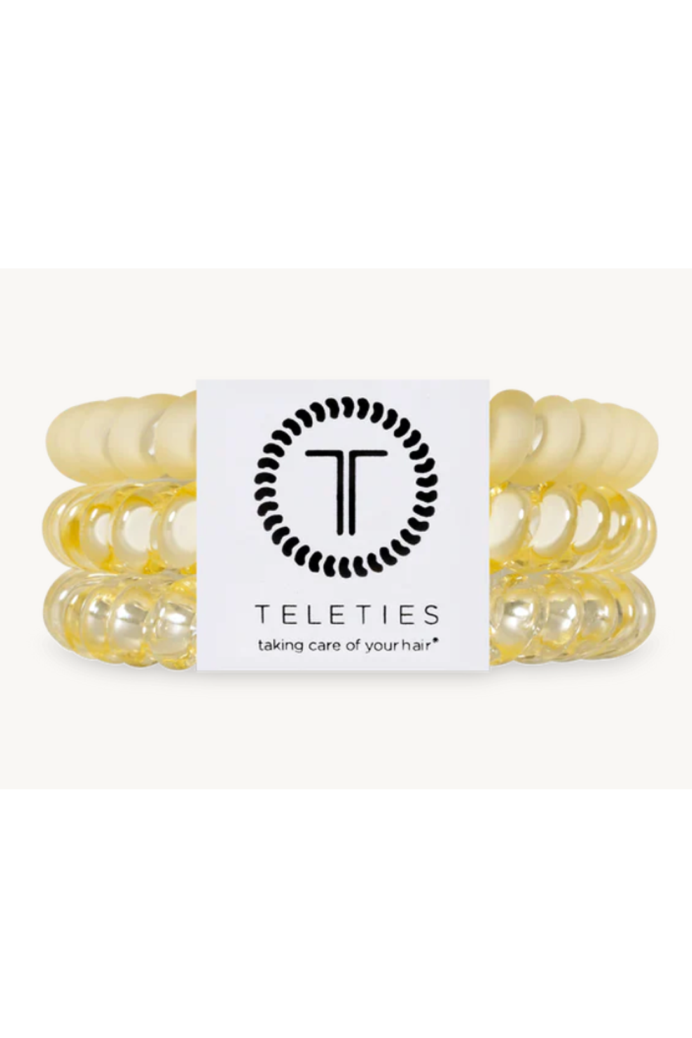 Teleties Hair Ties - Butter Yellow