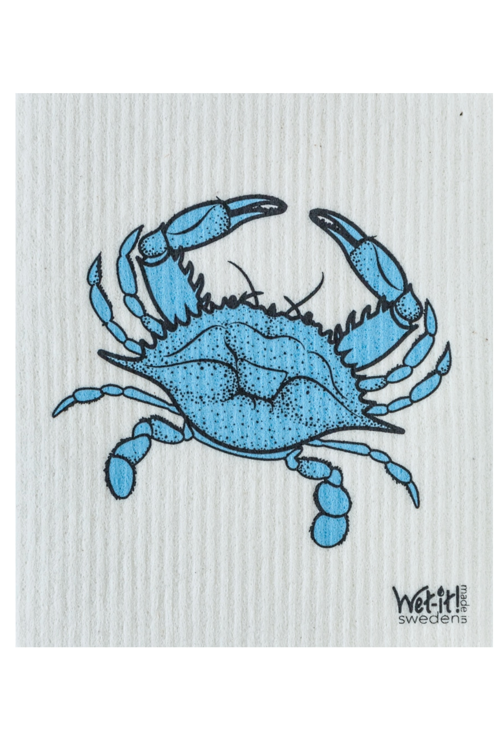 Swedish Dish Cloth - Blue Crab