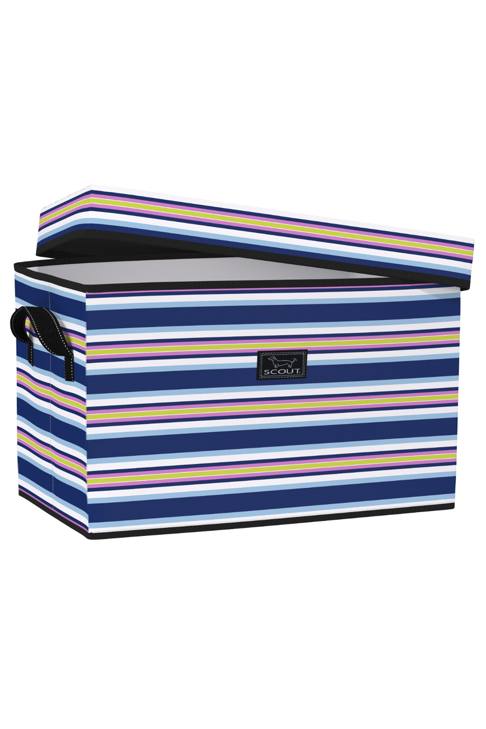 Rump Roost Lidded Storage Bin - "Fall in Line" F25