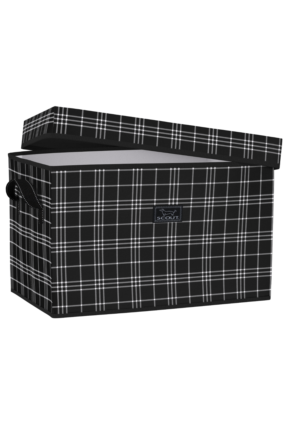 Rump Roost Lidded Storage Bin - "Tartan Scorsese" F25