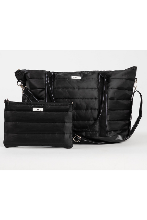 Triple Advisor Travel Bag - "Black Puffer" F25