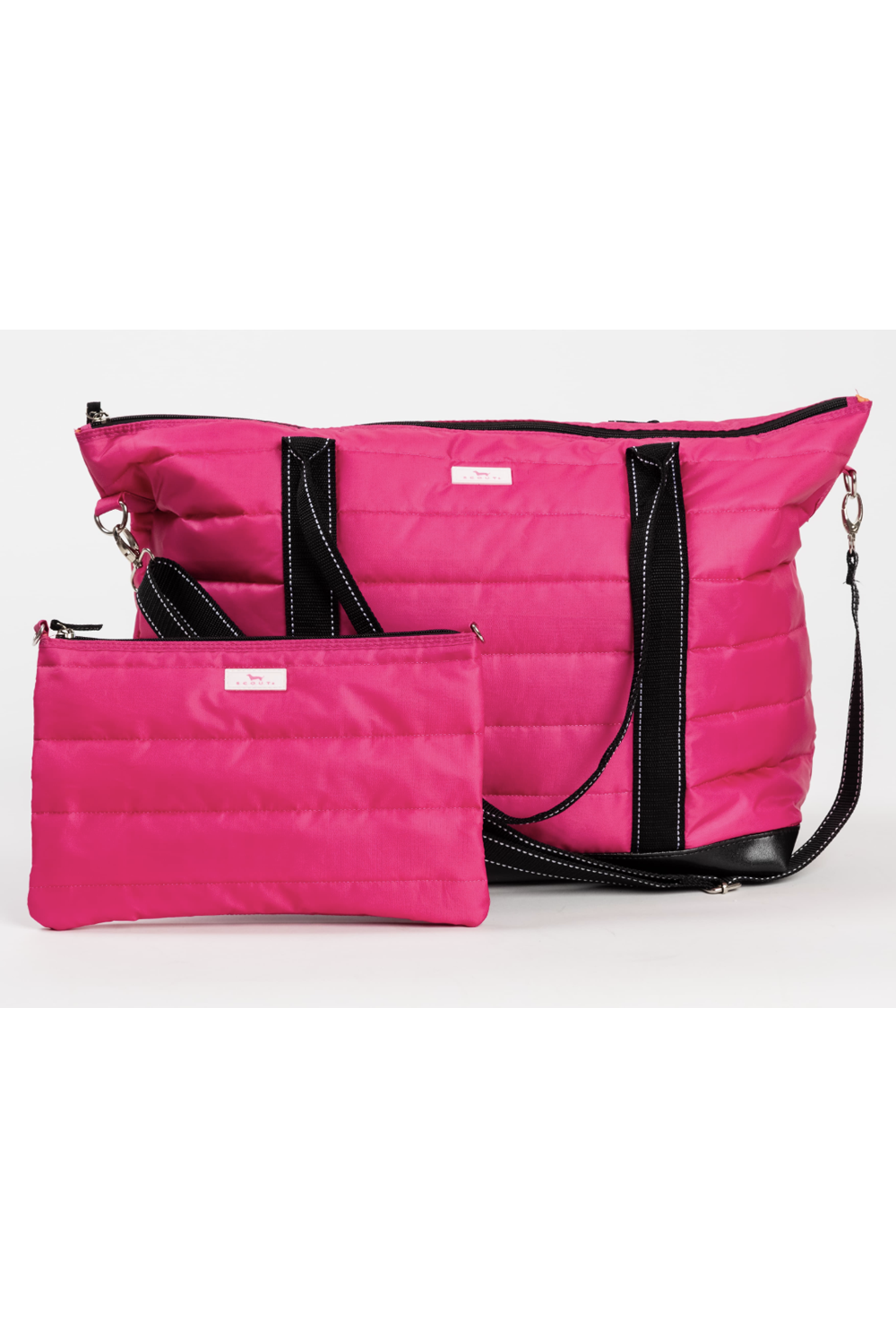 Triple Advisor Travel Bag - "Pink Puffer" F25