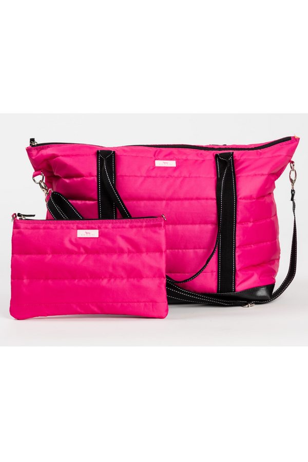 Triple Advisor Travel Bag - "Pink Puffer" F25