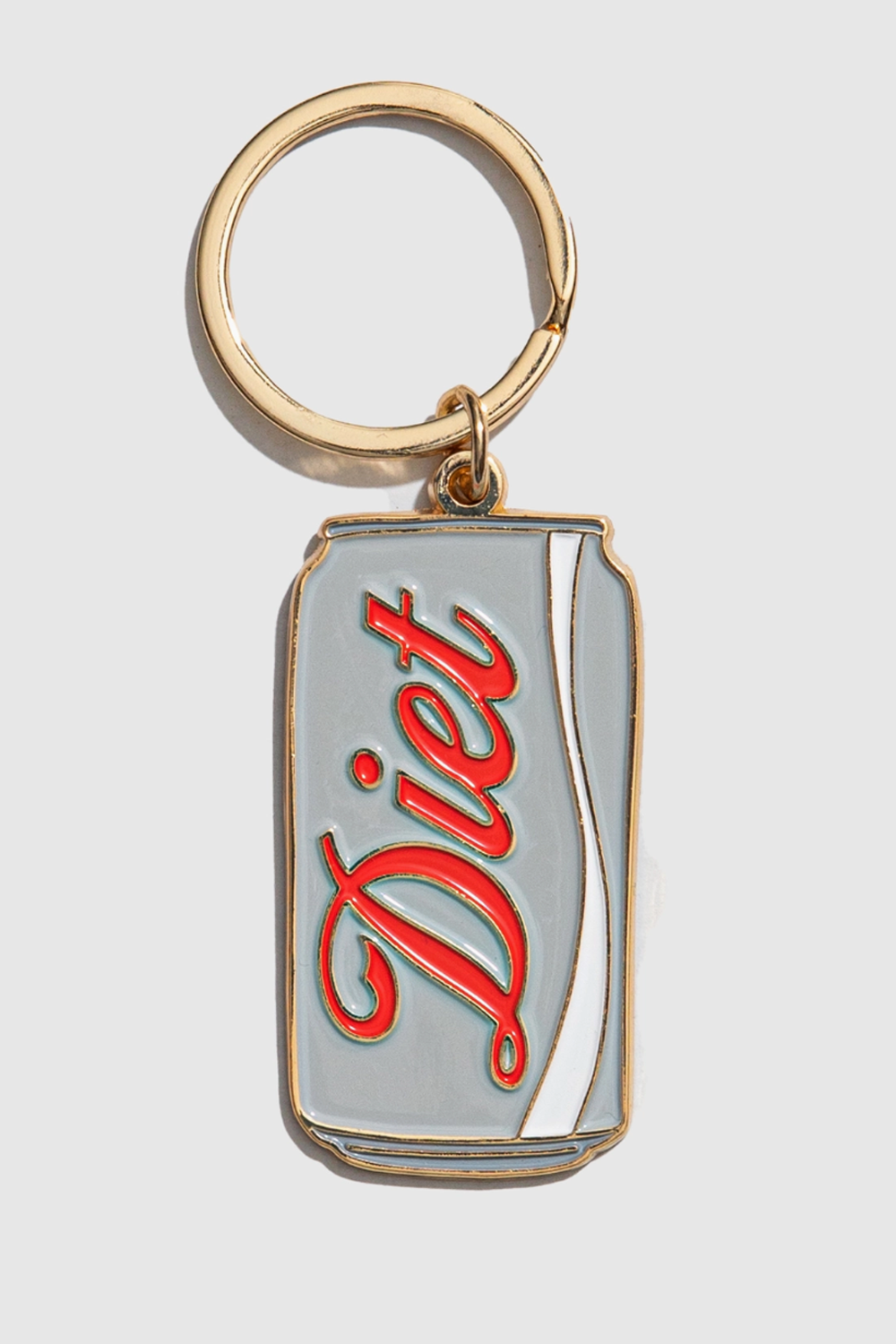 Trendy Enamel Keychain - Diet Soda Can