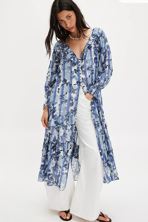 FP Garden Wonders Maxi Dress - Blue
