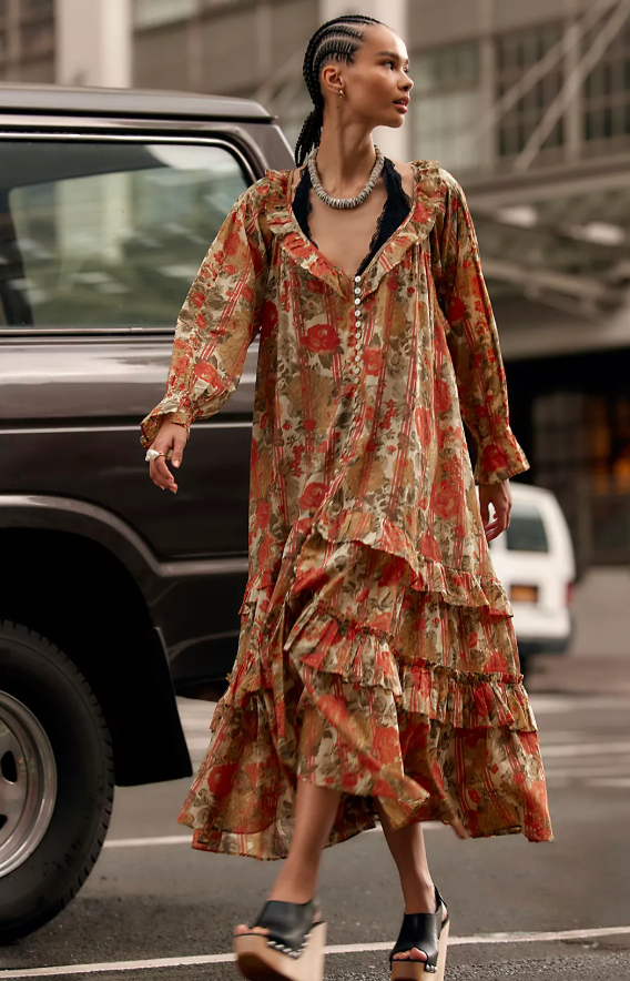 SIDEWALK SALE ITEM - FP Garden Wonders Maxi Dress