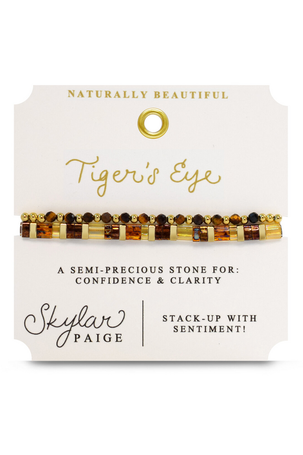 Skylar Naturally Beautiful Bracelet - Tiger's Eye