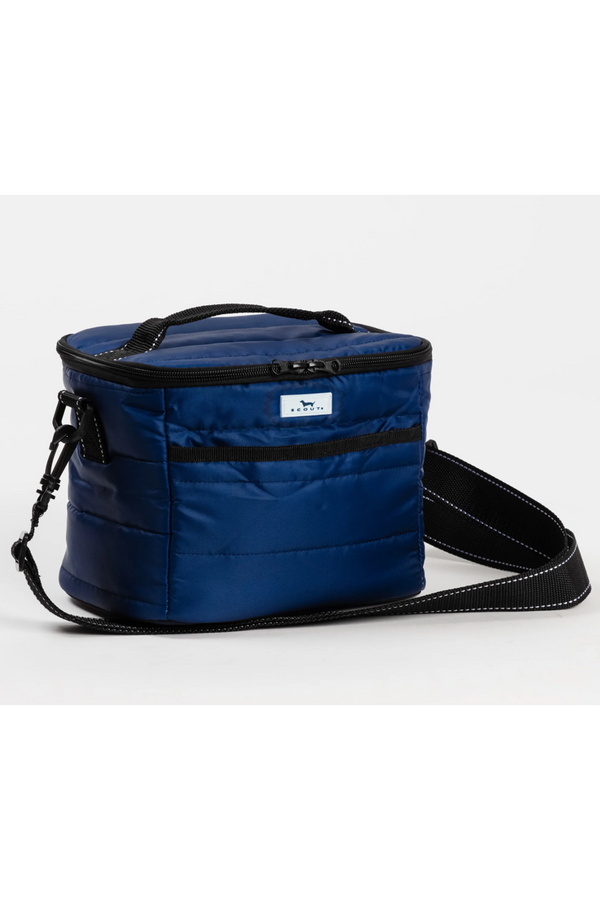 Road Snacks Mini Cooler - "Navy Puffer" F25