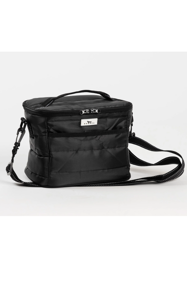 Road Snacks Mini Cooler - "Black Puffer" F25