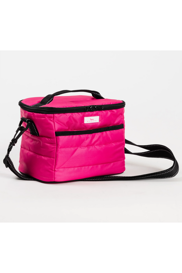 Road Snacks Mini Cooler - "Pink Puffer" F25