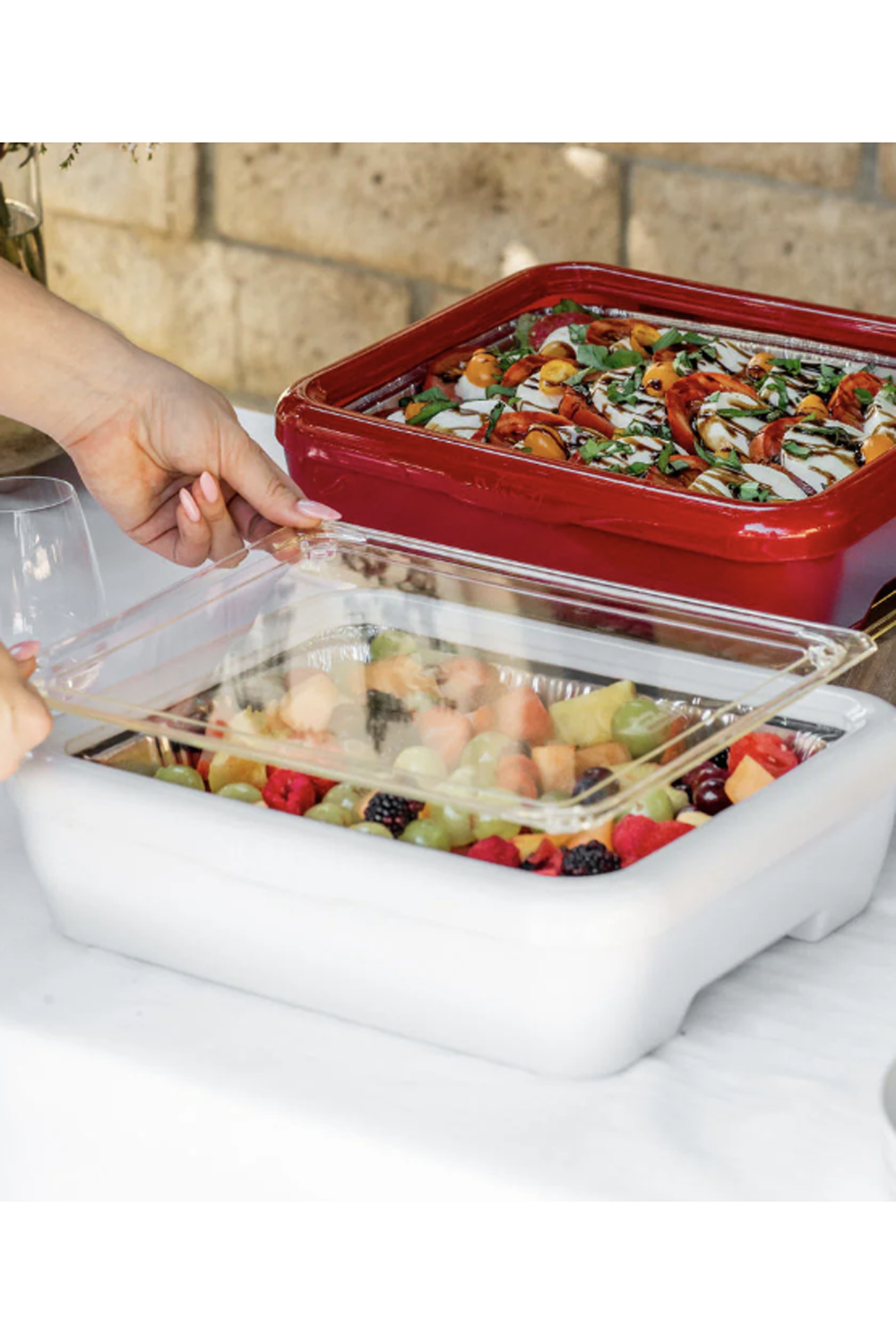 Fancy Panz Premium Pan - White