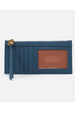 Carte Hobo Card Slot Wallet - Velvet Hide Peacock Feather
