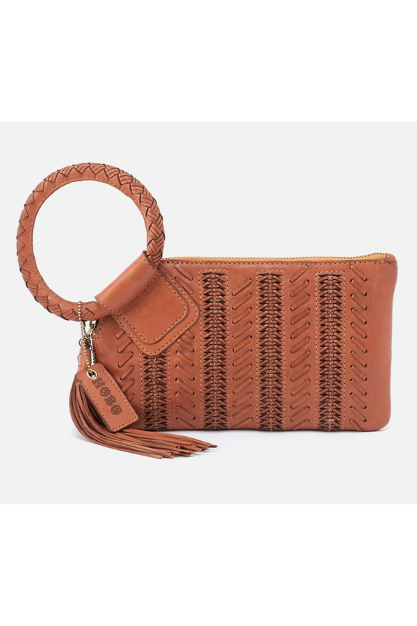 Sable Wristlet - Washed Leather Harvest Wheat