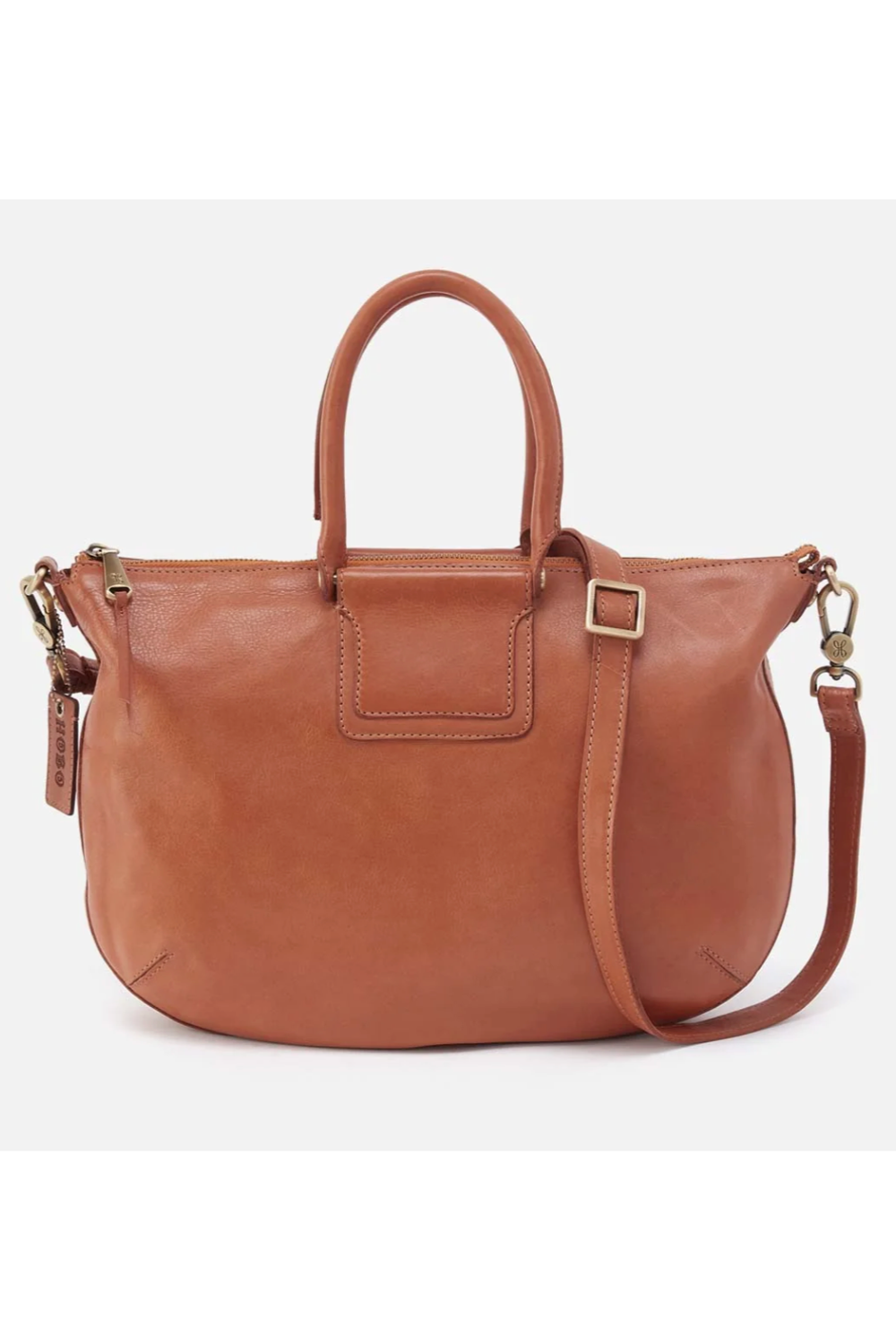 Sheila Large Crossbody - Washed Leather Harvest Wheat