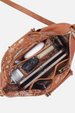 Sheila Large Crossbody - Washed Leather Harvest Wheat
