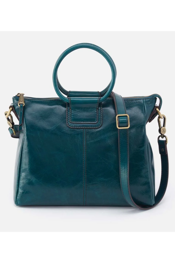 Sheila Medium Satchel - Wild Bluegrass