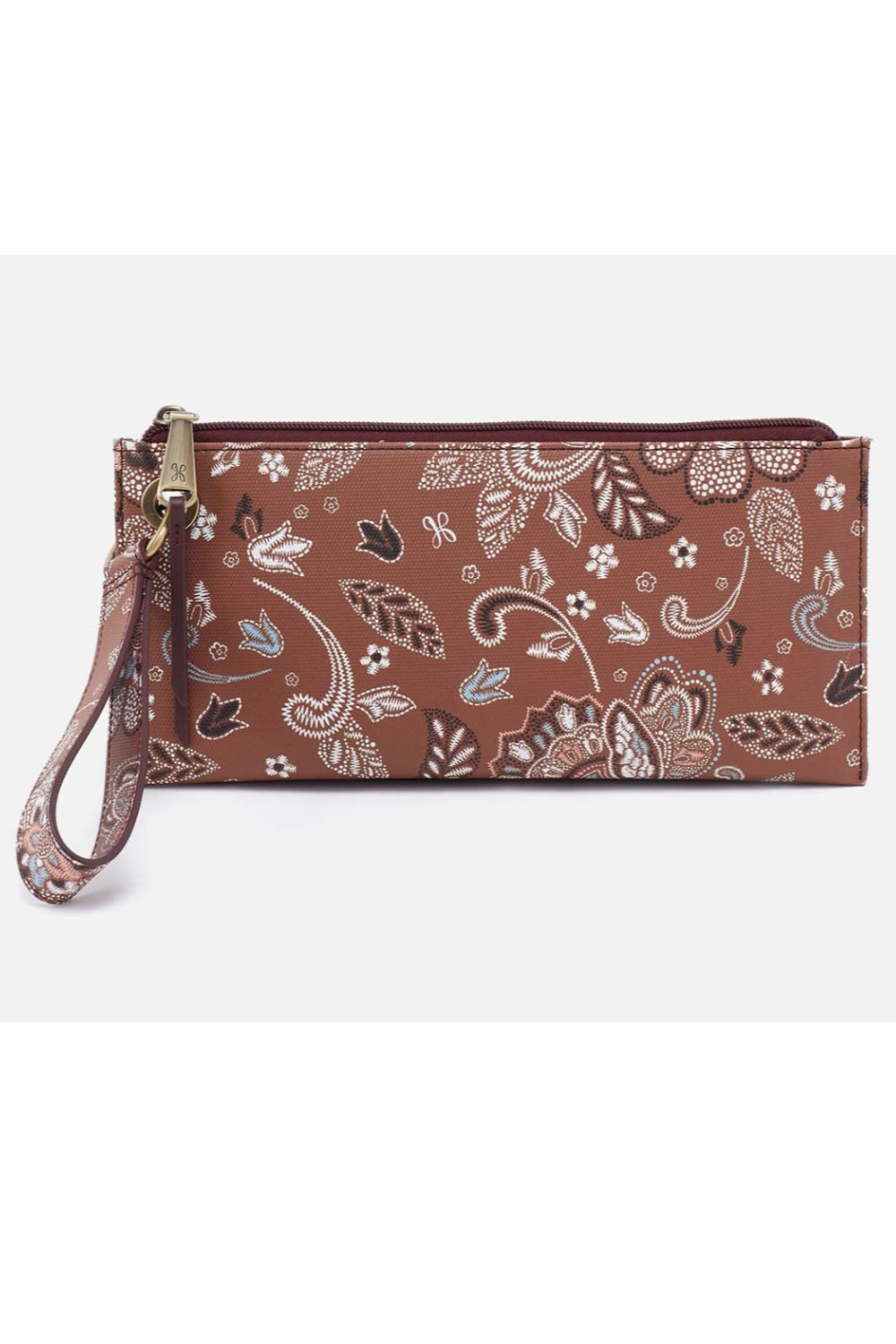 Vida Wristlet - Coated Canvas Country Road Bloom